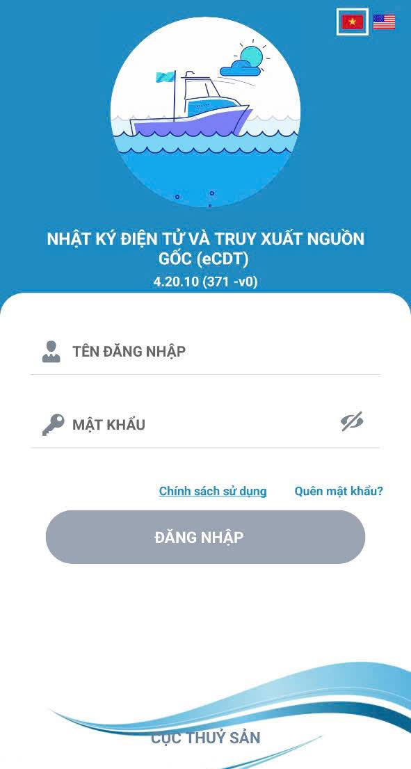 Ứng dụng phần mềm truy xuất nguồn gốc thuỷ sản khai thác điện tử eCDT trong công tác cải cách hành...